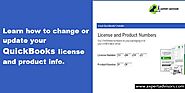 How to Change QuickBooks Desktop License Number or Product Code?
