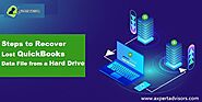 Recover Lost QuickBooks Data Files from a Hard Drive [Easy Steps]