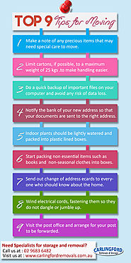 Top Tips When Moving