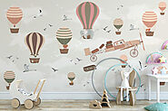 Nursery Peel and Stick Wallpaper