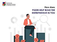Benefits of PGDM for an Entrepreneur-Lexicon MILE