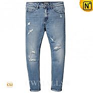 CWMALLS® Designer Skinny Denim Jeans CW107021