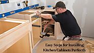 Easy Steps for Installing Kitchen Cabinets Perfectly | by kitchencabinetdesign | Oct, 2021 | Medium