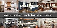 Attractive Colors for a Perfect Cabinet that alive