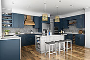 Navy Blue Kitchen Cabinets | Buy Blue Kitchen Cabinets Online