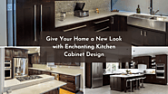 Attractive Kitchen Cabinet Design gives your home a modern look