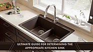 Ultimate guide for determining the appropriate kitchen sink