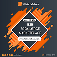 #1 B2B e-commerce marketplace - Whole Sellutions