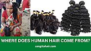 Where does Human Hair Come From?