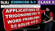 NCERT Solutions for Exercise 9.1 Applications of Trigonometry Class 10 Maths