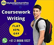 Best Coursework Writing Service by Experts starting @ $6. Hire best writers from Australia, US, UK, Canada, New Zeala...