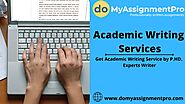 Affordable Academic Writing Service by Experts starting @ $6. Hire best writers from Australia, US, UK, Canada, New Z...