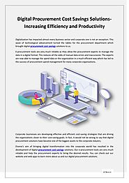 Digital Procurement Cost Savings Solutions- Increasing Efficiency and Productivity PowerPoint Presentation - ID:10831265