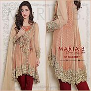 Maria B Evening Wear only Rs2299.00 exclusive at Replica Zone.