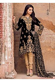 Iznik Velvet Embroidered Suit only Rs3799.00 exclusive at Replica – Replica Zone