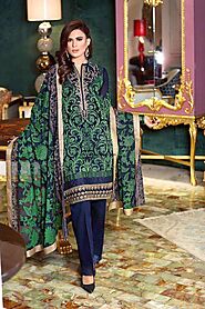 Gul Ahmed Cotton 3 Pc Suit only Rs3199.00 exclusive at Replica Zone.