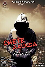 Chete Aaunda mp3 song singer Blackpain latest new punjabi song 2018