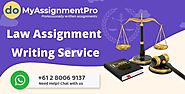 Hire best law assignment help by Australian experts and secure top grades in academics
