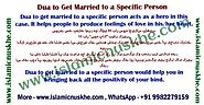 Powerful Dua To Get Married To A Specific Person [101% Works]
