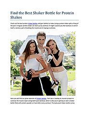 Protein Shake Online | Mixer Cups | ShakeSphere AUS