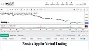 Neostox App for virtual trading,trade without real money