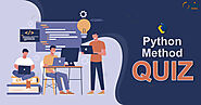 Quiz on Methods in Python - Quiz Orbit