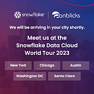 Meet Anblicks at the Snowflake Data Cloud World Tour 2023