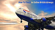 How To Check-In Online British Airways