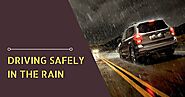 How to drive safely in the rain