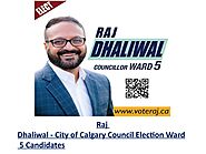 Councillor of Ward 5 in Calgary - Raj Dhaliwal