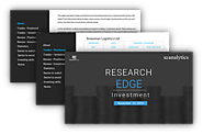 RESEARCH EDGE - INVESTMENT LETTER- FOR LONG TERM INVESTMENT