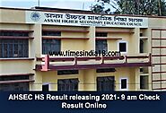 HS assam result - Check Result Online - Times India18.com