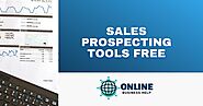 Sales Prospecting Tools Free to Use For Your Business