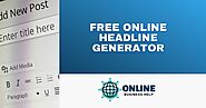 Free Online Headline Generator