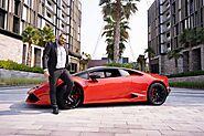 Lamborghini Huracan RED for Rent in Dubai