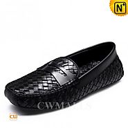 CWMALLS Woven Leather Driving Shoes CW706159