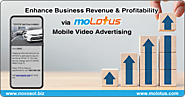 Enhance Business Revenue & Profitability via moLotus Mobile Video Advertising