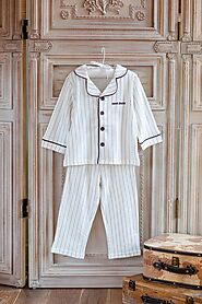 Baby Boys "PERRY" Cotton/Jersey Pyjama Set
