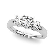 Celestial Trilogy Lab Grown Diamond Engagement Ring – My Bridal Ring