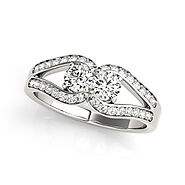 14k Gold Split Shank Engagement Ring – My Bridal Ring