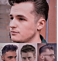 Cowlick Haircut style