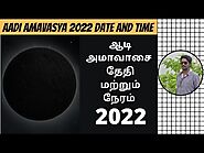 Aadi Amavasya 2022 Date | When Is Aadi Amavasai Pooja Date 2022 | Aadi Amavasai 2022 | DN