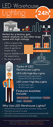 Led warehouse lighting