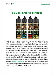 CBD oil and its benefits