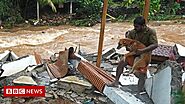 Kerala floods: At least 24 killed as rescue operation continues - BBC News