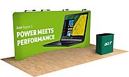 Increase your Brand Visibility with large 20ft Trade Show Displays