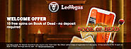 Leo Vegas: 10 Free Spins No Deposit on 'Book of Dead' ✅ Recommended! | 2021 UK Casino Awards - Online Casino Bonuses ...