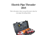 Electric Pipe Threader 2015