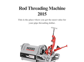 Rod Threading Machine 2015