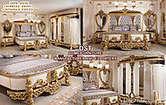 Luxurious Mansion Style Bedroom Furniture Set - DST Home Furniture Manufacturer Exporter